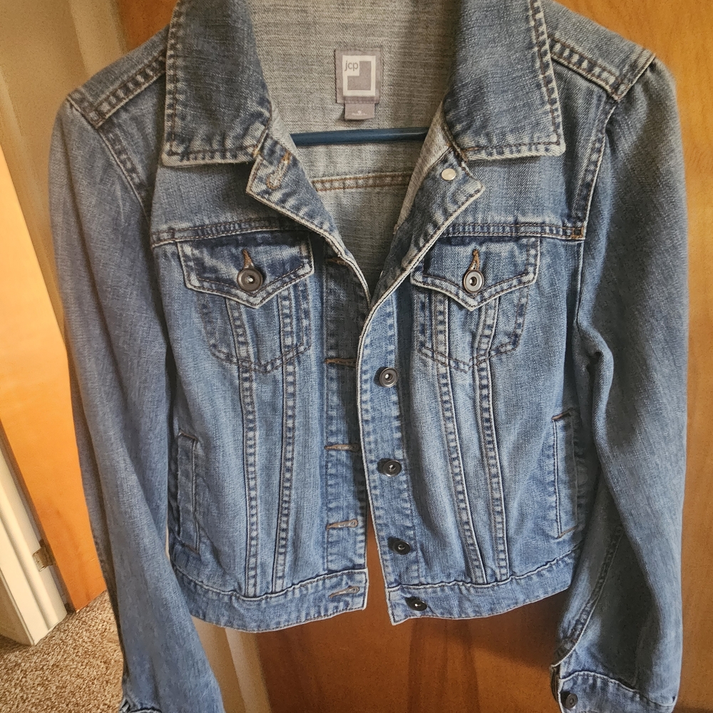 JCPenney Classic Blue Jean Jacket
